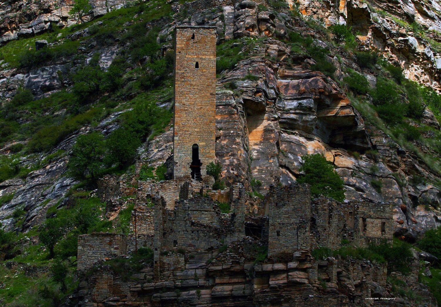 кахиб,крепость,развалины,башня,дагестан,, Magov Marat