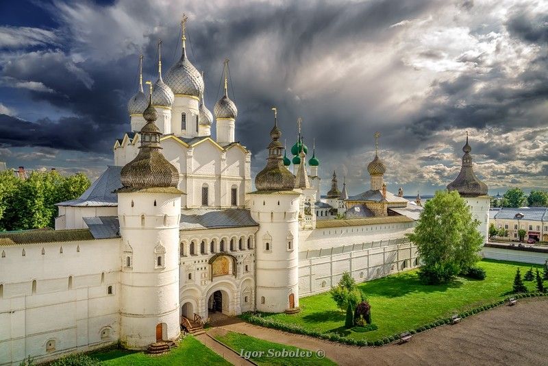 ростов, кремль, облака Ростовский кремль фото превью