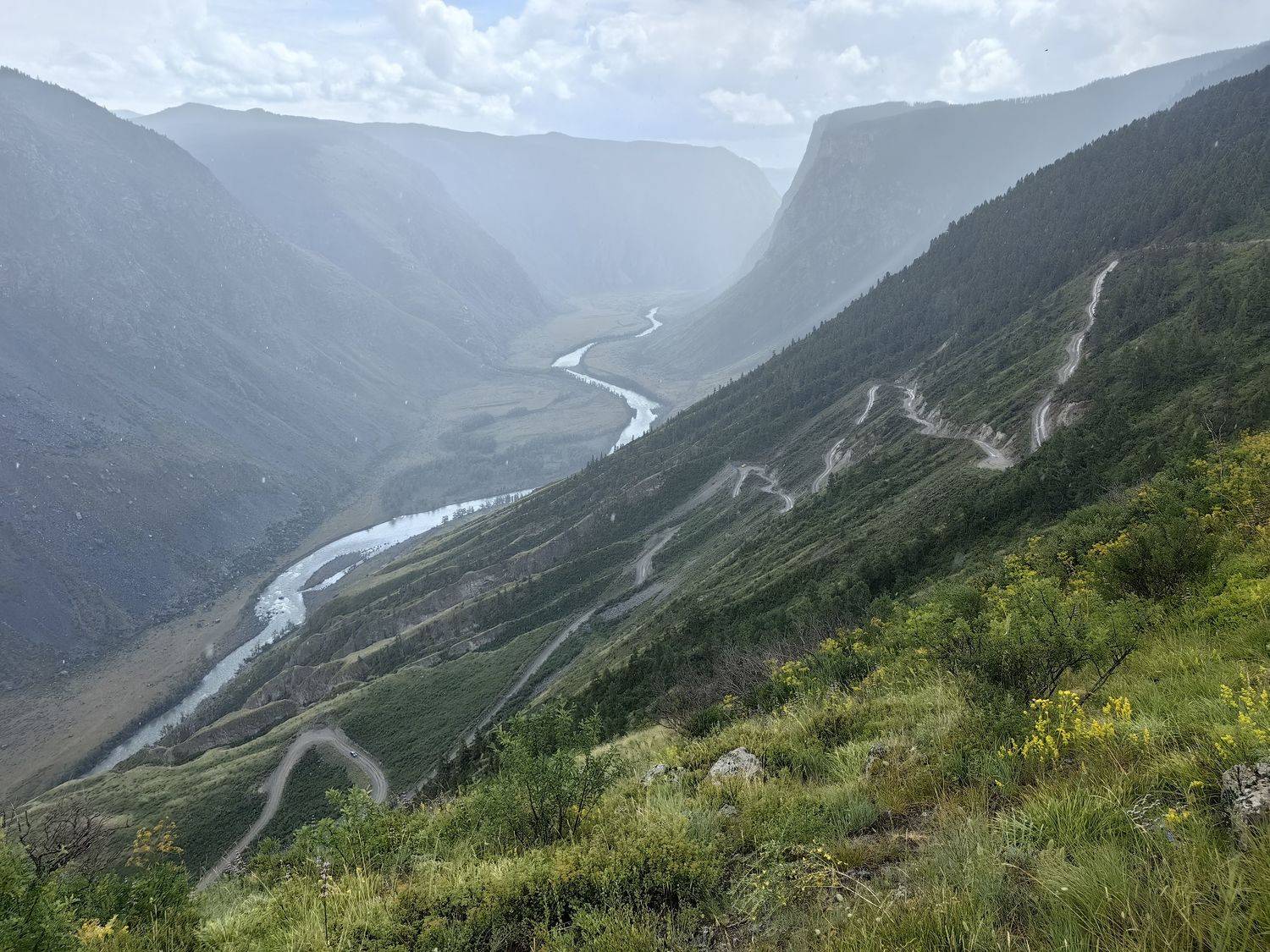 алтай,природа,перевал,катуярык,долина,река,чулышман, Козлова Галина