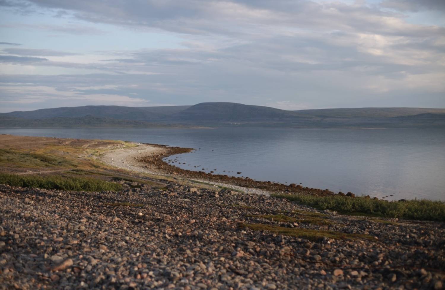 залив, море, северный ледовитый океан, закат, солнце, природа, берег, Алёна Салтыкова