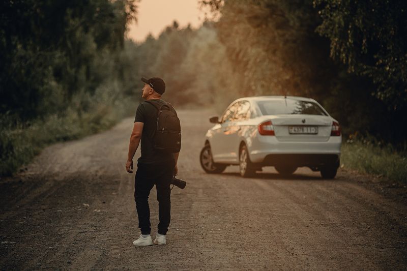 природа, закат, вечер В поиске сюжета фото превью