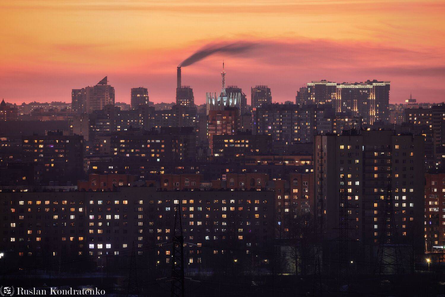 санкт-петербург, закат, прострел, цнии ртк, Кондратенко Руслан