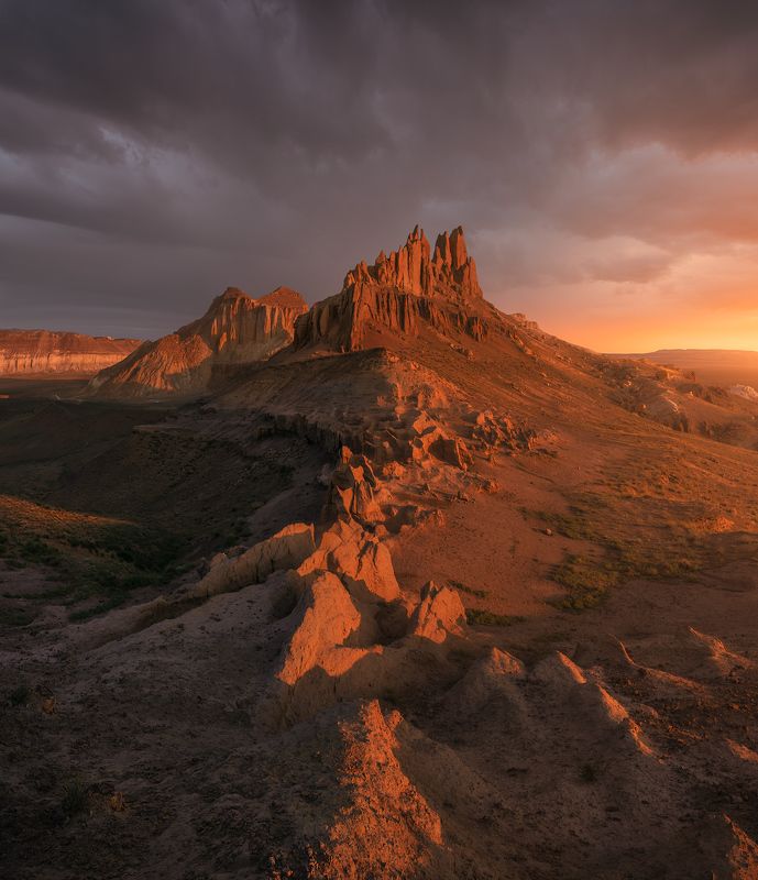 казахстан, айракты, горы, степь, рассвет, фототур Долина замков Айракты фото превью