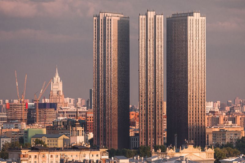 Московские небоскребы фото превью