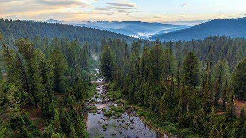 Вечер в горах