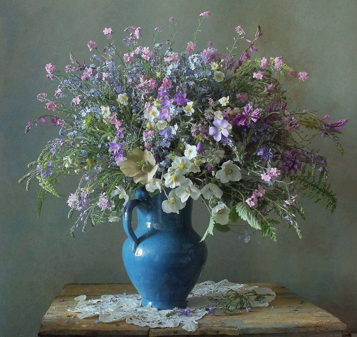 натюрморт, цветы, полевые цветы, лето, марина филатова, Марина Филатова