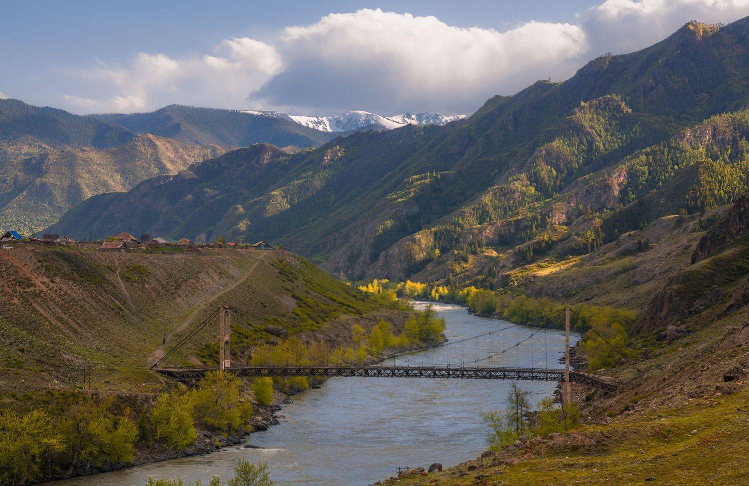 россия, горный алтай, с.и́ня, р.катунь, Андрей Поляков