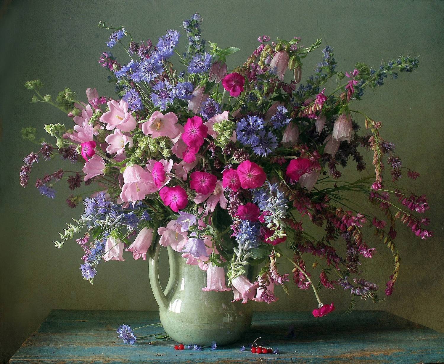 натюрморт, цветы, полевые цветы, лето, марина филатова, Марина Филатова