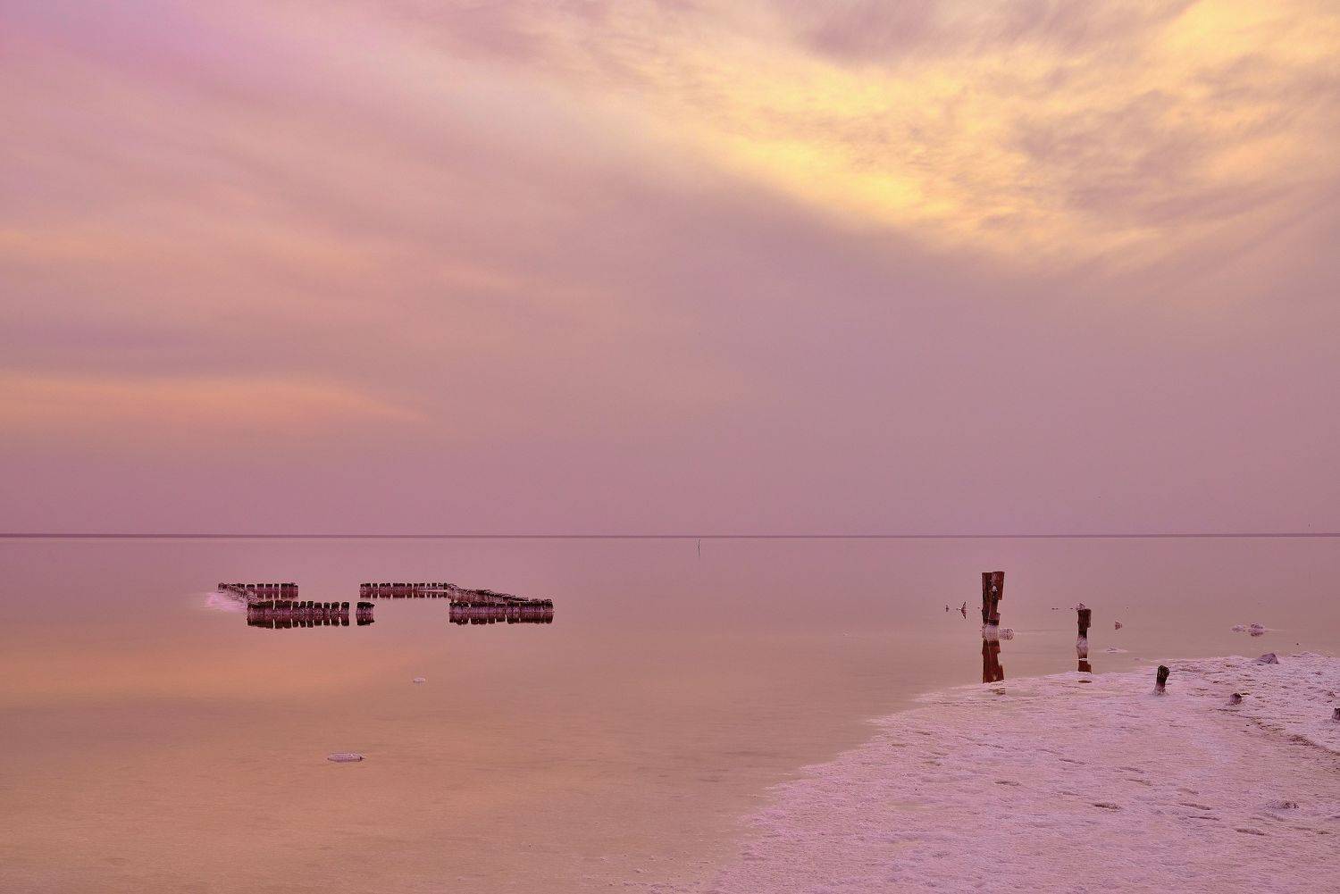 волгоградская область, эльтон, закат, вечер, озеро,, Байдуков Александр