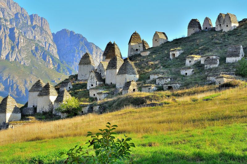 северная осетия, даргавс, горы, склеп, , Грани вечности фото превью