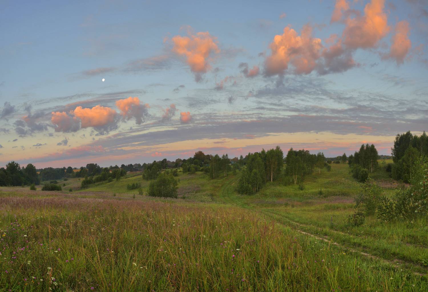 рассвет, дорога, Александр Свистков