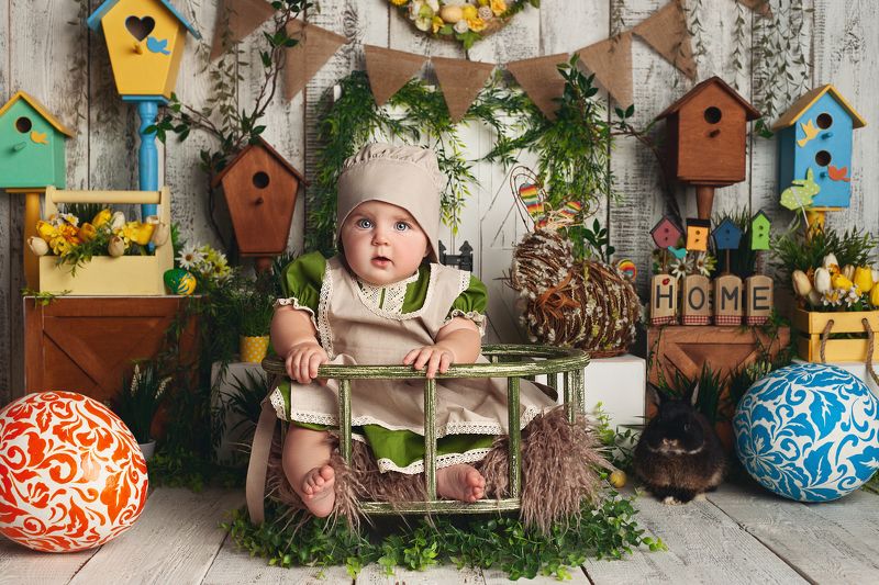 familyphoto, love, baby, family, babyphoto, children, childrenphoto, childrenphotography, зайка, малышка, детский портрет, детское фото, детская съёмка, портрет, ребёнок, пасха, девочка, дитя, ситтер, студийный портрет  фото превью