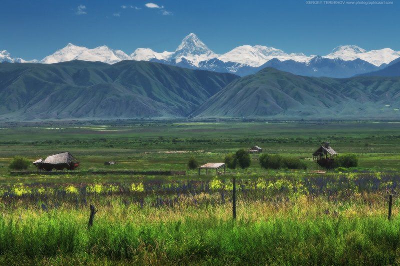 Казахстан, Раимбекский район, Фотографии казахстана, Хан-Тенгри Хан фото превью