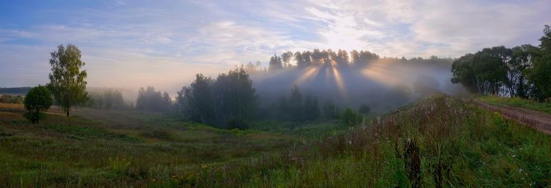 Тихим августовским утром фото превью