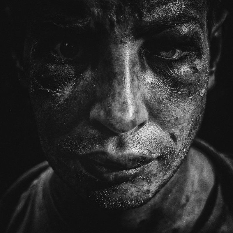 Battle, Darkness, Frame, Man, Portrait, View After The Battle фото превью