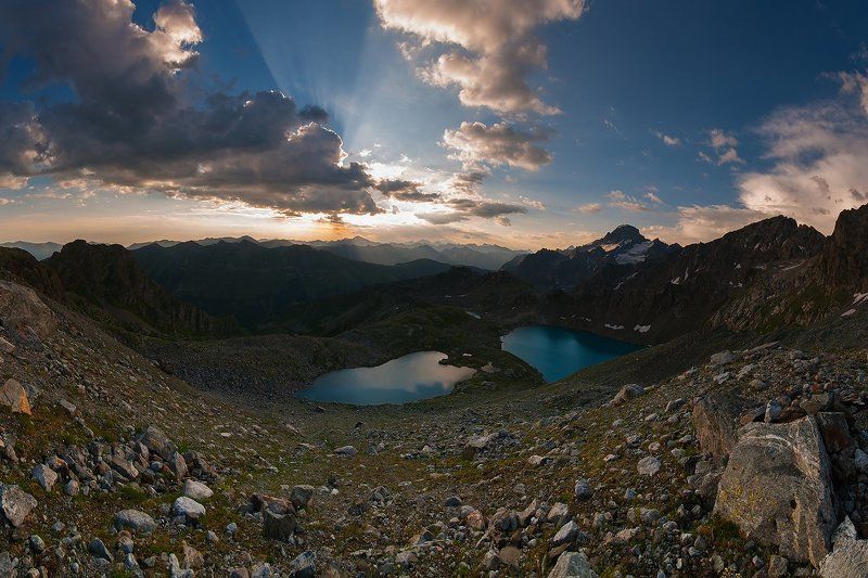 Архыз, Горы, Кчр, Озеро  фото превью