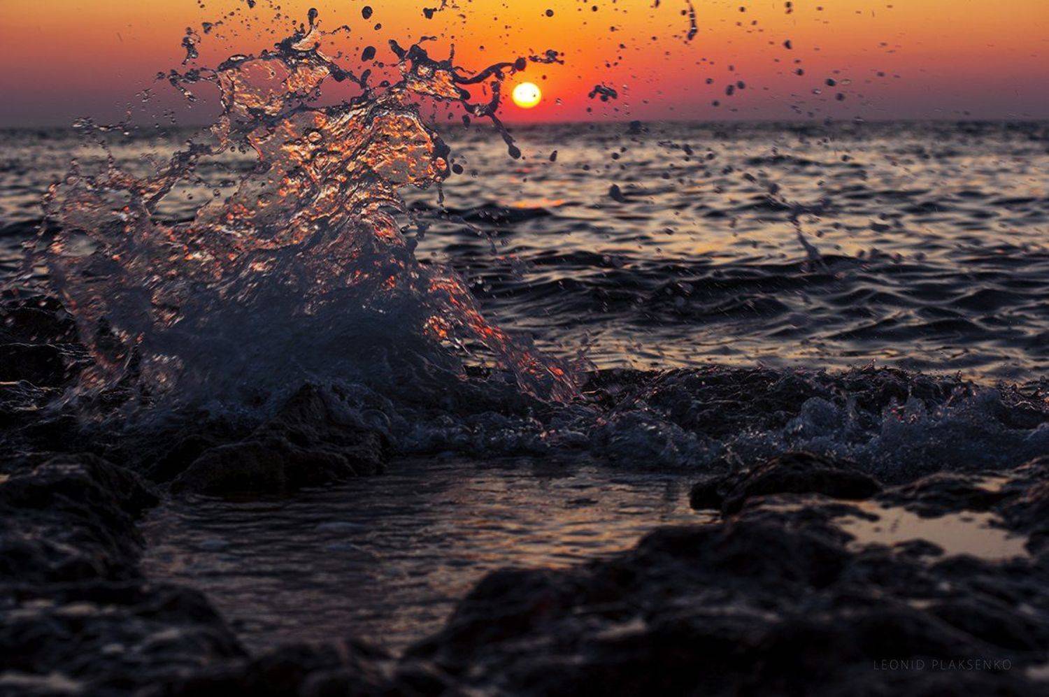 Крым, Севастополь, казачья бухта, лето 2015, июль. брызги ,Черное море, отдых, отпуск. , Плаксенко Леонид