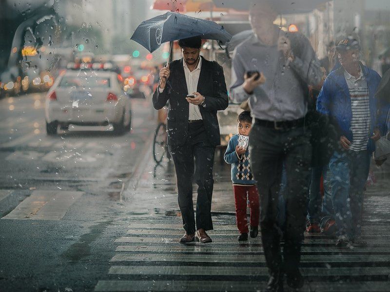 Дождь не помеха. фото превью