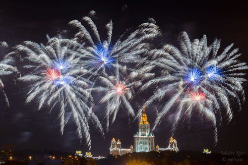 Международный фестиваль фейерверков в Москве