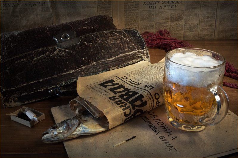 Ужин делового человека фото превью