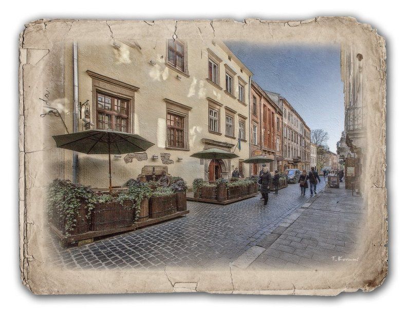 город,Львов,улицы Улочки Львова фото превью