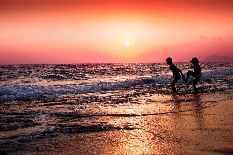 Закат фото превью