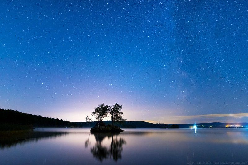 таватуй, озеро, звезды Млечный Путь над Таватуем II фото превью