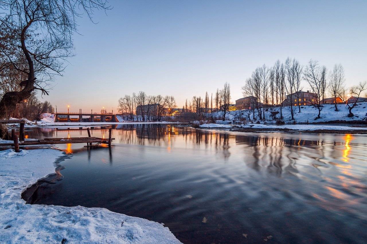 Весна, Город, Моршанск, Река, Сергей Вьюнов
