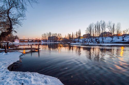 Река Цна.г.Моршанск