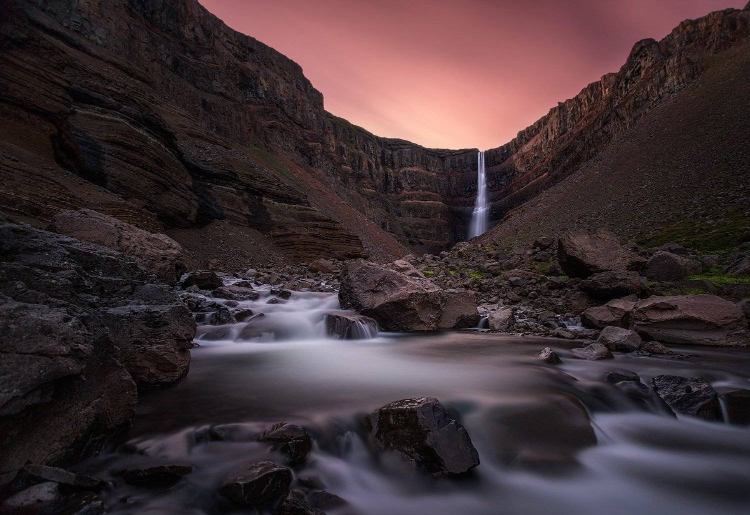 iceland,hengifoss,waterfall, Tomasz Huczek