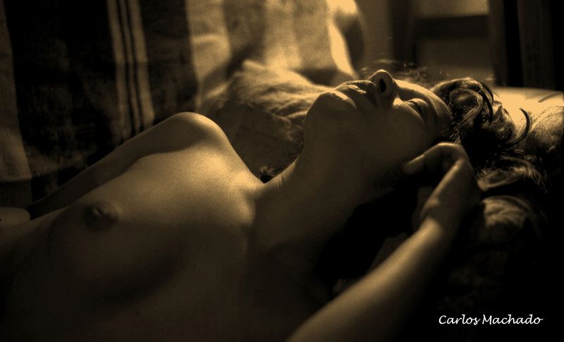 Glamour, Erotica, Black &White, Portrait, In the Sofa 1 фото превью