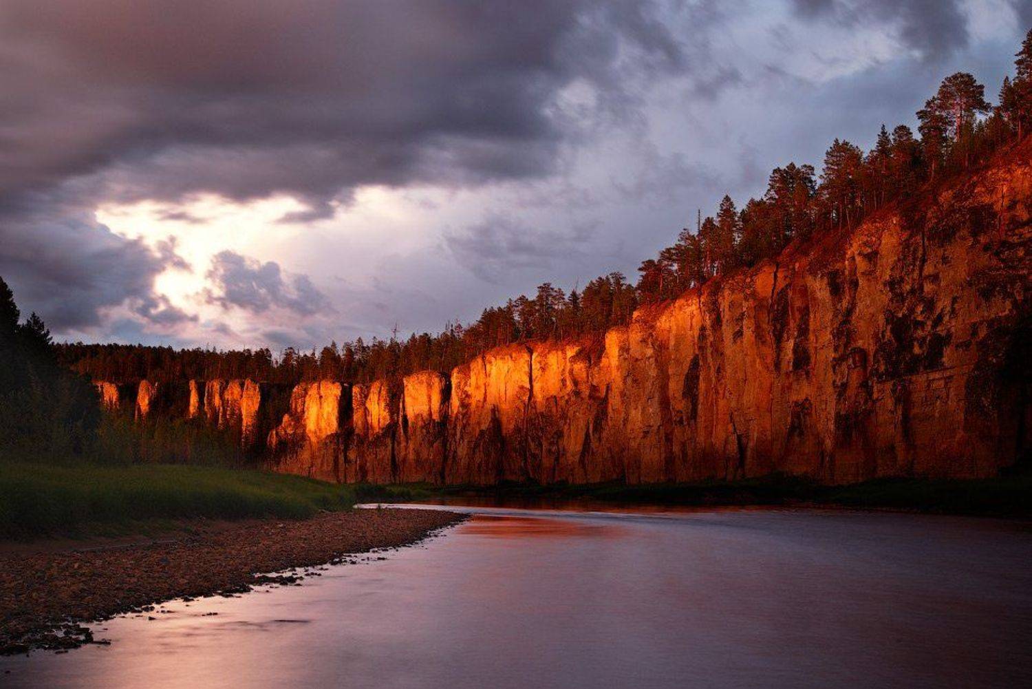 Река Синяя, Синские столбы, Якутия, Алексей Харитонов