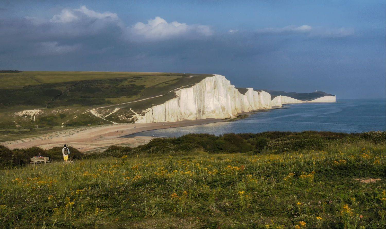 скалы облака океан, Вера Петри