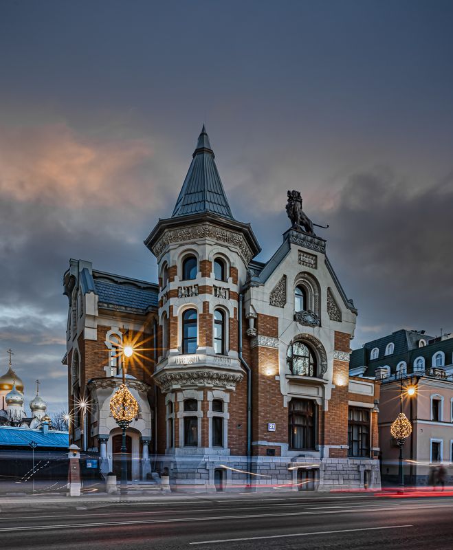 остоженка,городской пейзаж,архитектура,москва Особняк Кекушевой фото превью