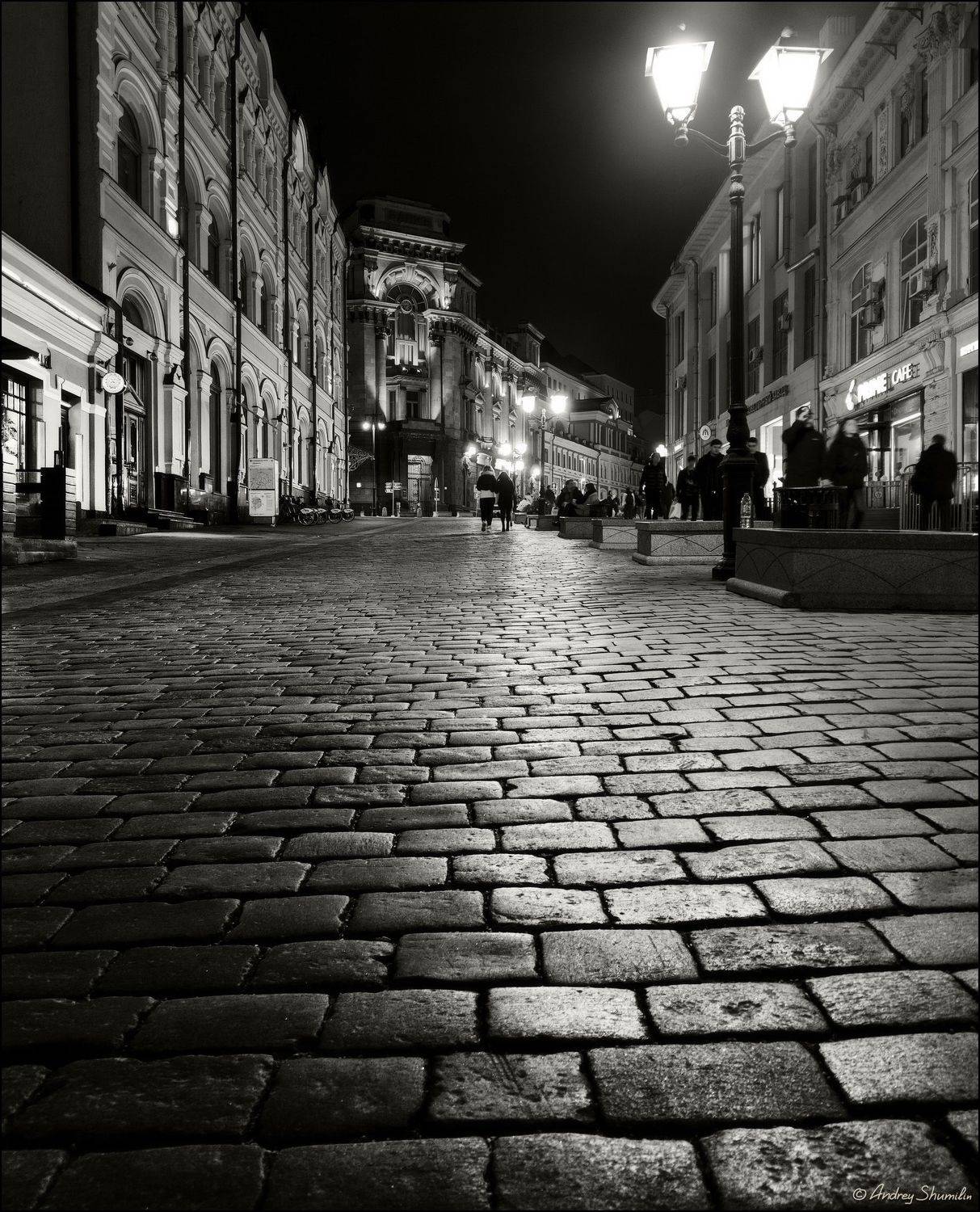 москва, кузнецкий мост, вечер, Андрей Шумилин