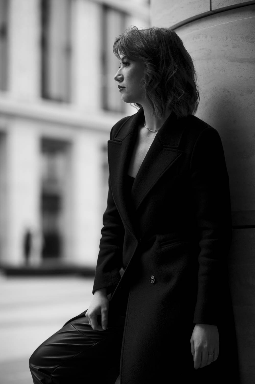 красивая девушка, город, стрит, архитектура, Плешков Алексей