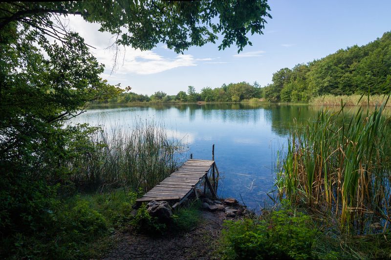 Мулововое озеро.Байдарская долина. фото превью