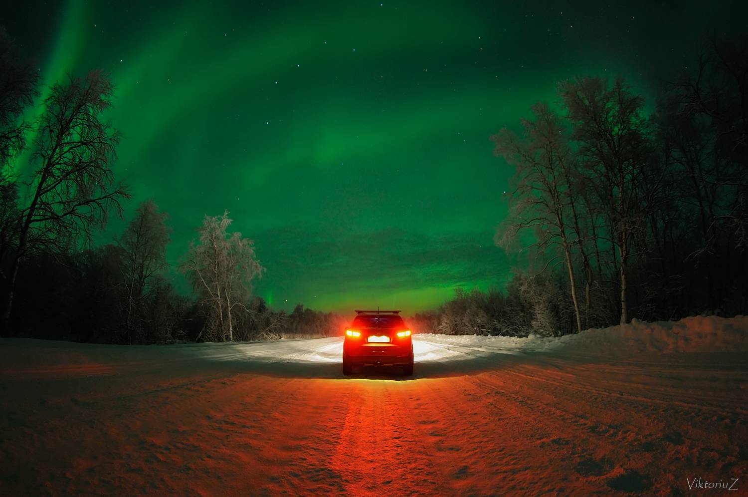северное сияние, полярное сияние, заполярье, aurora borealis, polar lights, Куликов Виктор