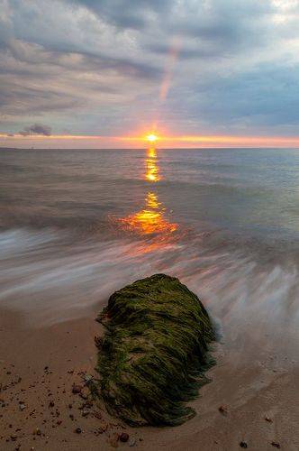 Нарвский залив. Август.