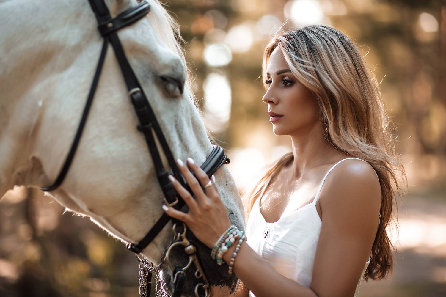 девушка и лошадь, отношения, преданность , любовь к животным, молодость, красота, Плешков Алексей