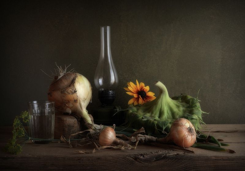 сергей алексеев, натюрморт С луком фото превью
