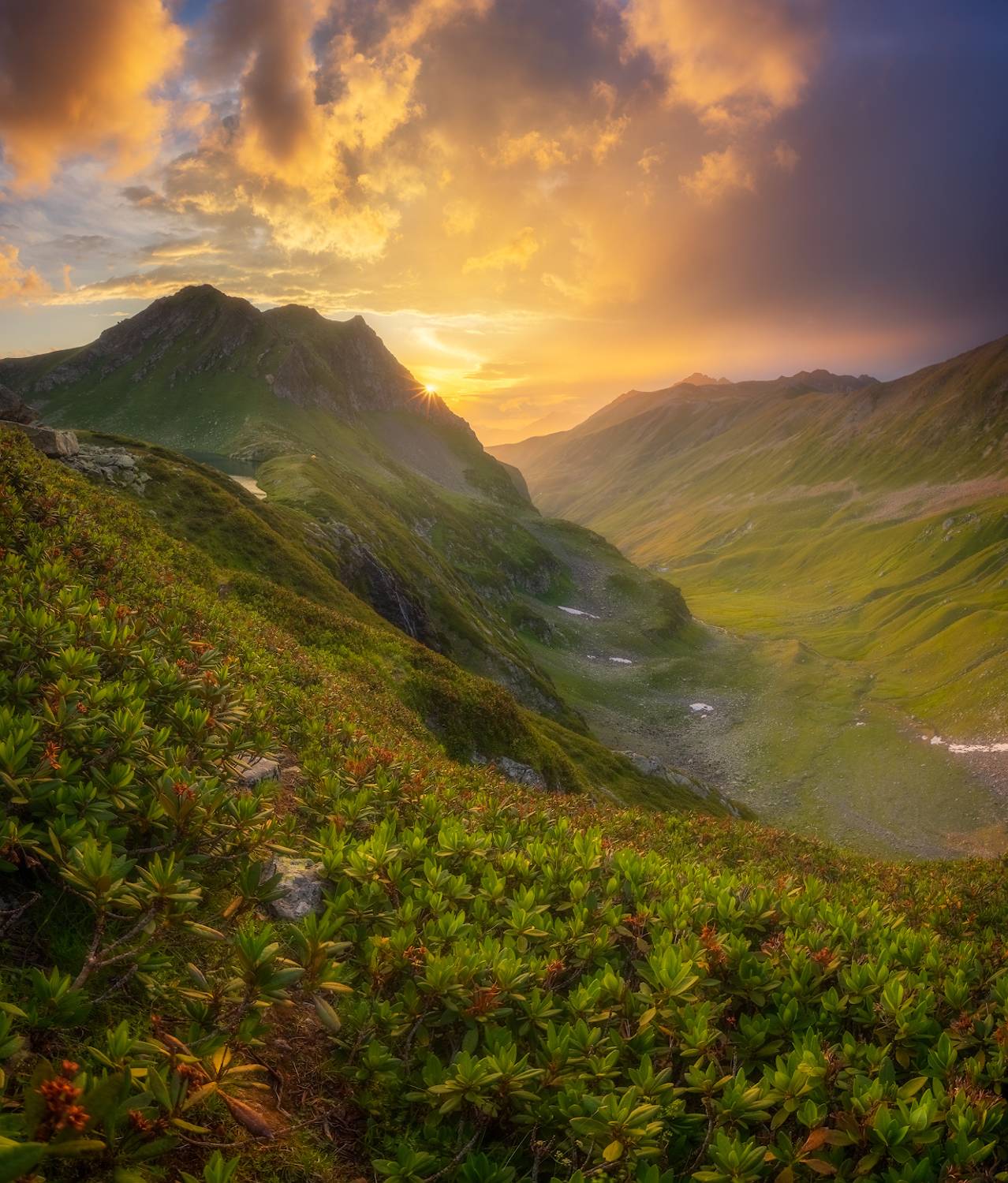 кавказ, горы, закат, кчр, Марголин Алексей