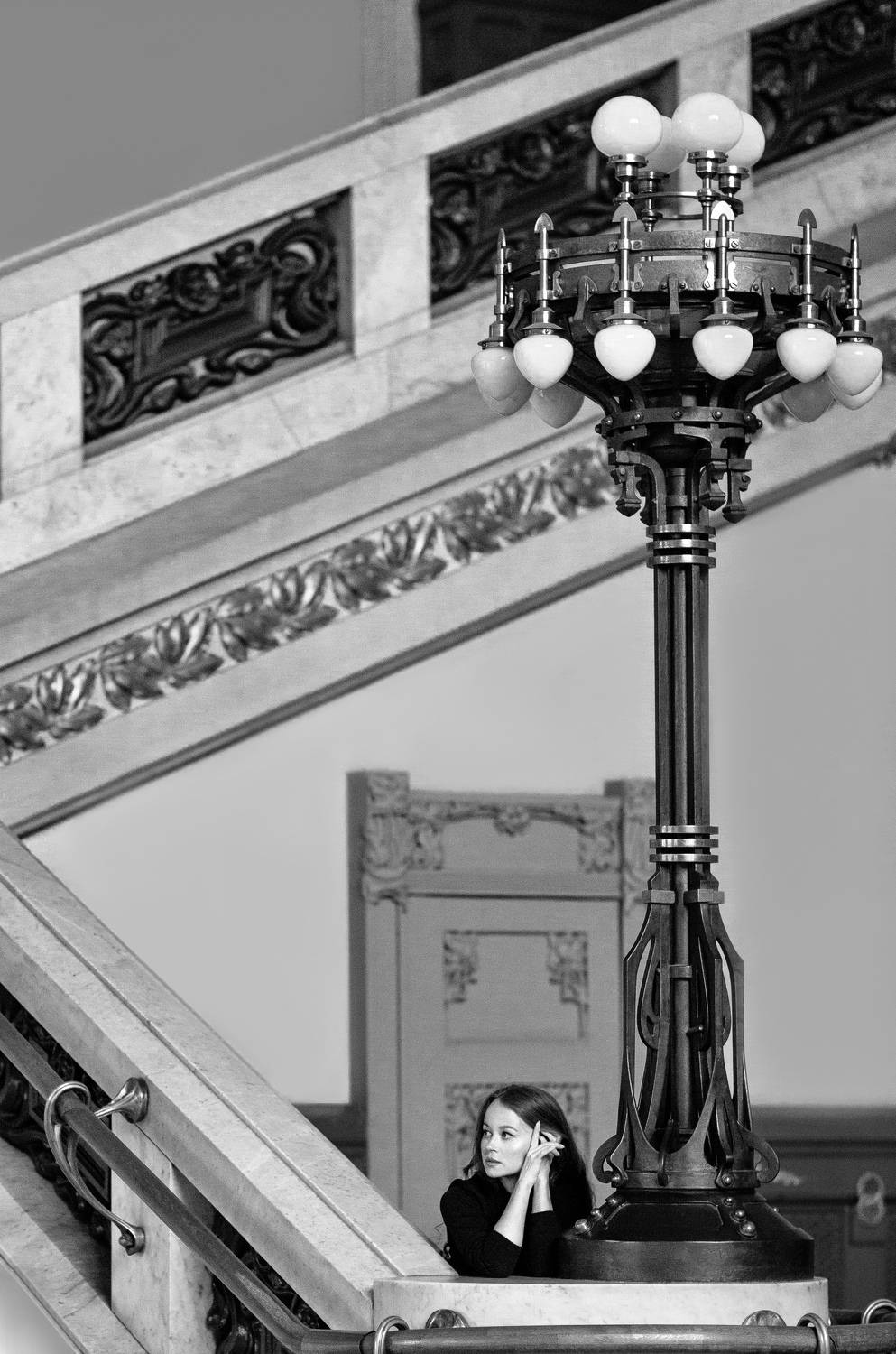 девушка, вокзал, геометрия, ожидание, настроение, Плешков Алексей