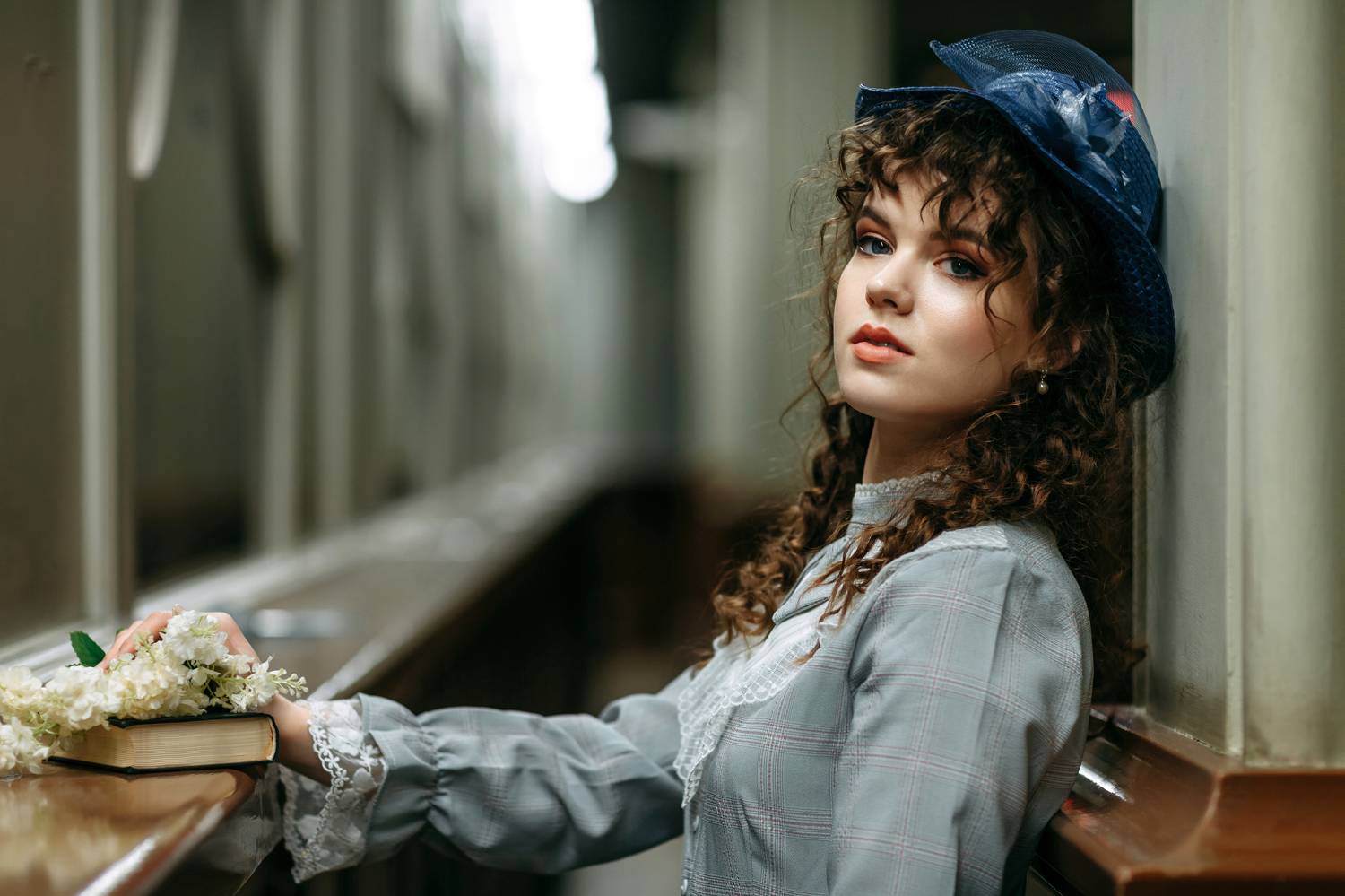 девушка, вокзал, настроение, ретро стиль, ожидание, Плешков Алексей