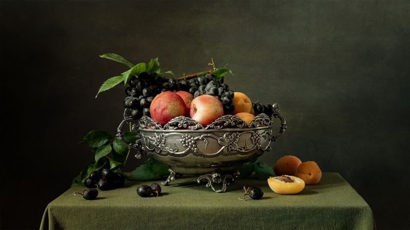 натюрморт, фрукты Фрукты фото превью