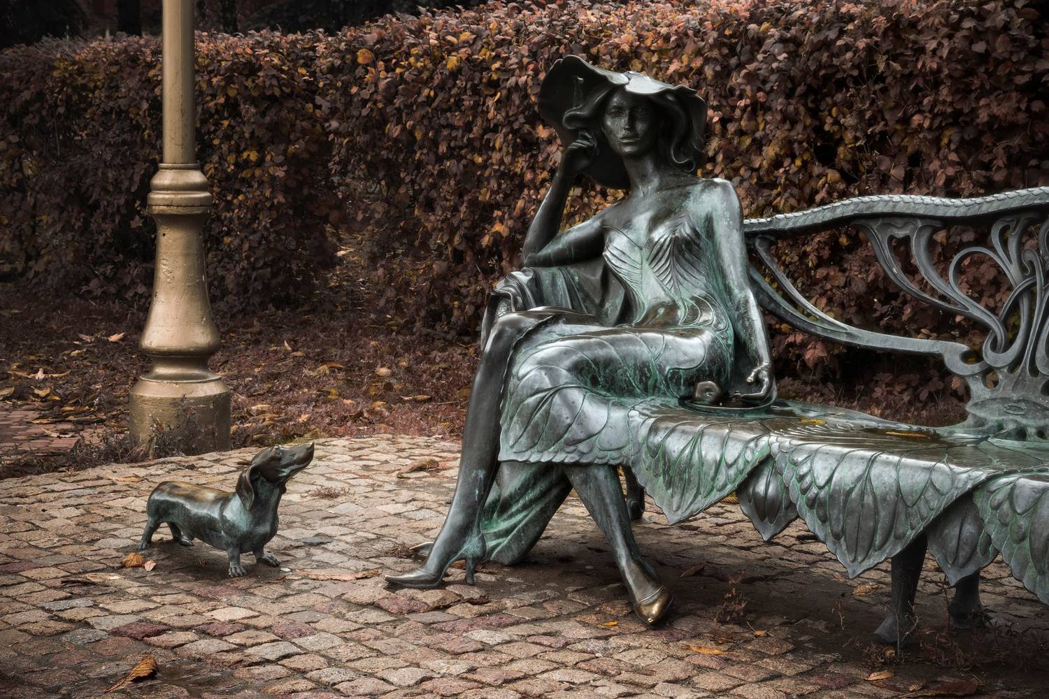 дама, собачка, Валерий Вождаев