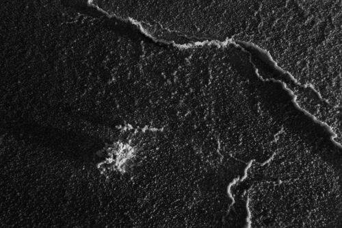 Текстура соленого озера