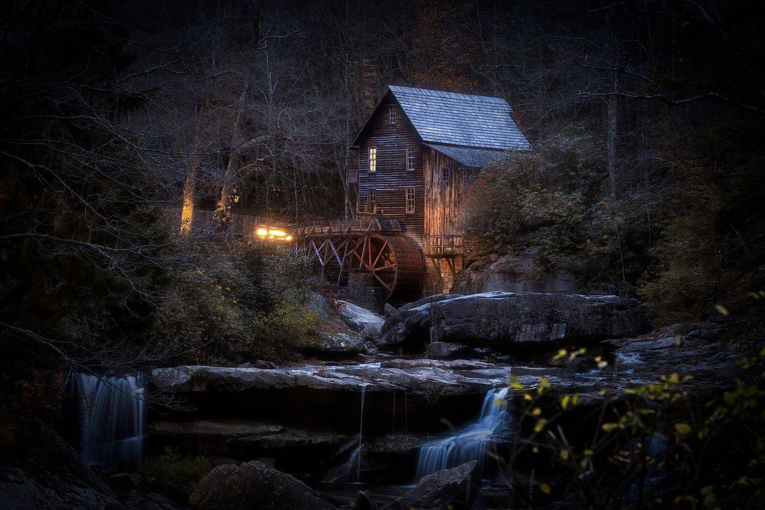 mill, glade creek, crist mill, west virginia, Julius LIU