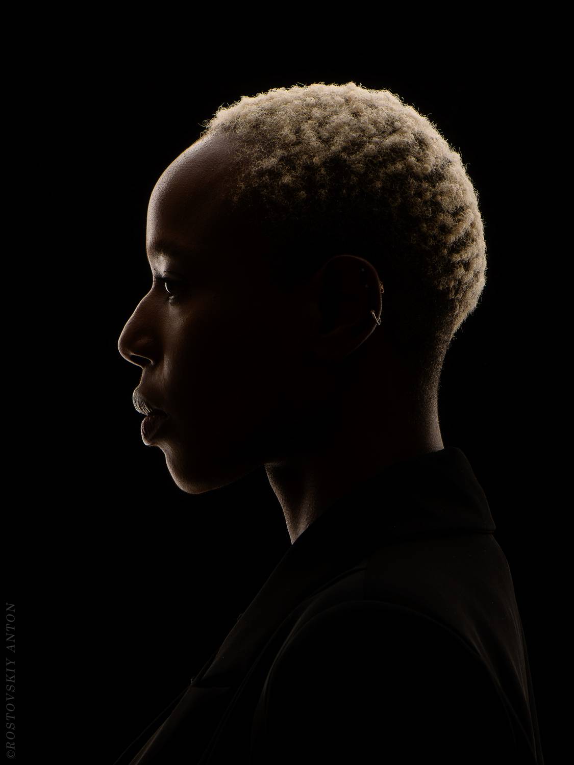 портрет, Бриджет, свет, студия, девушка, Антон Ростовский