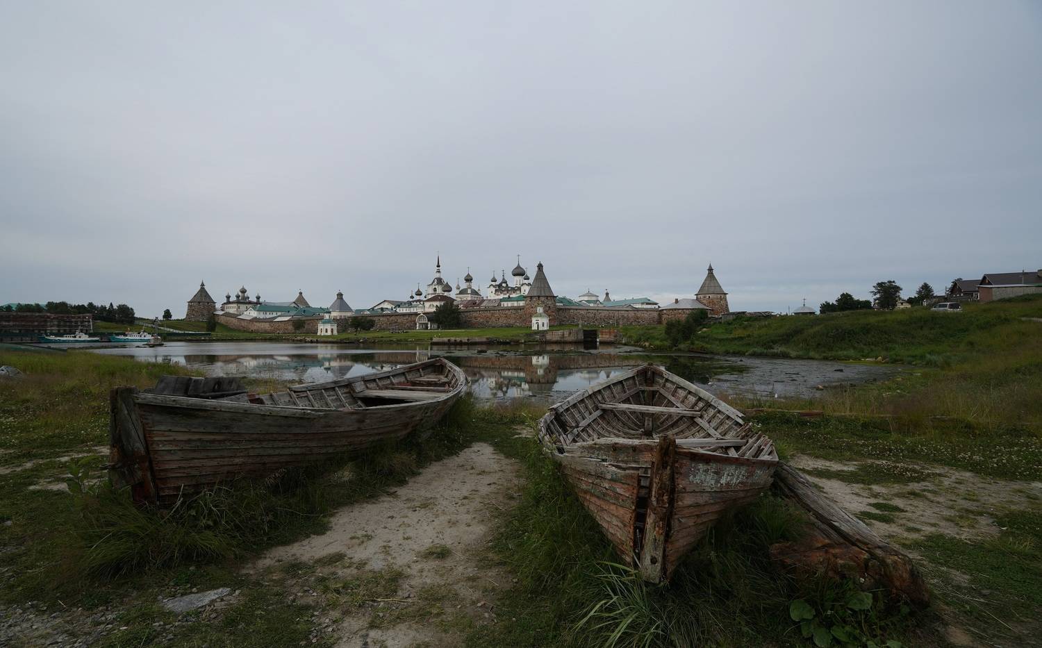 monastery, fortress, island, bastion, temple, landscape, boat, view, symbol, history,  Сергей Андреевич